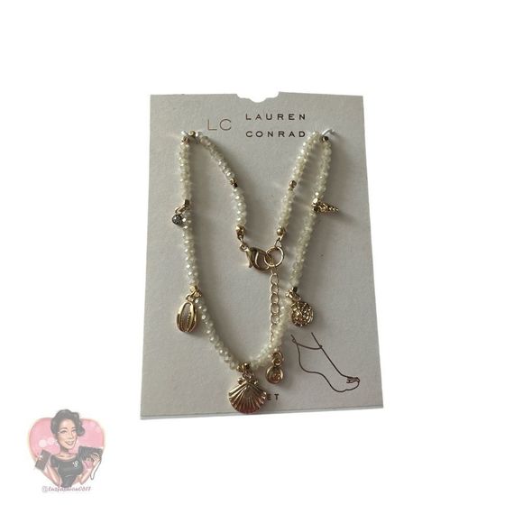 LC LAUREN CONRAD Shell Anklet - Picture 2 of 2